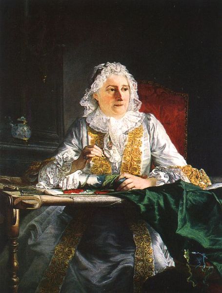 Portrait of Mme Crozat